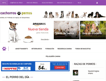 Tablet Screenshot of cachorrosdeperros.es